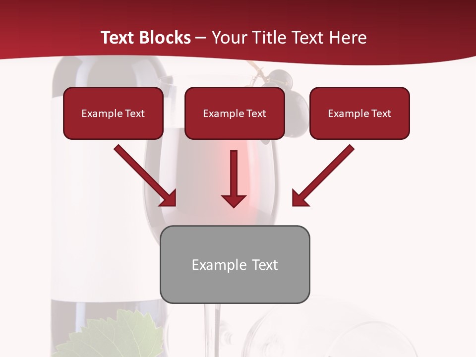 Grape White Filled PowerPoint Template