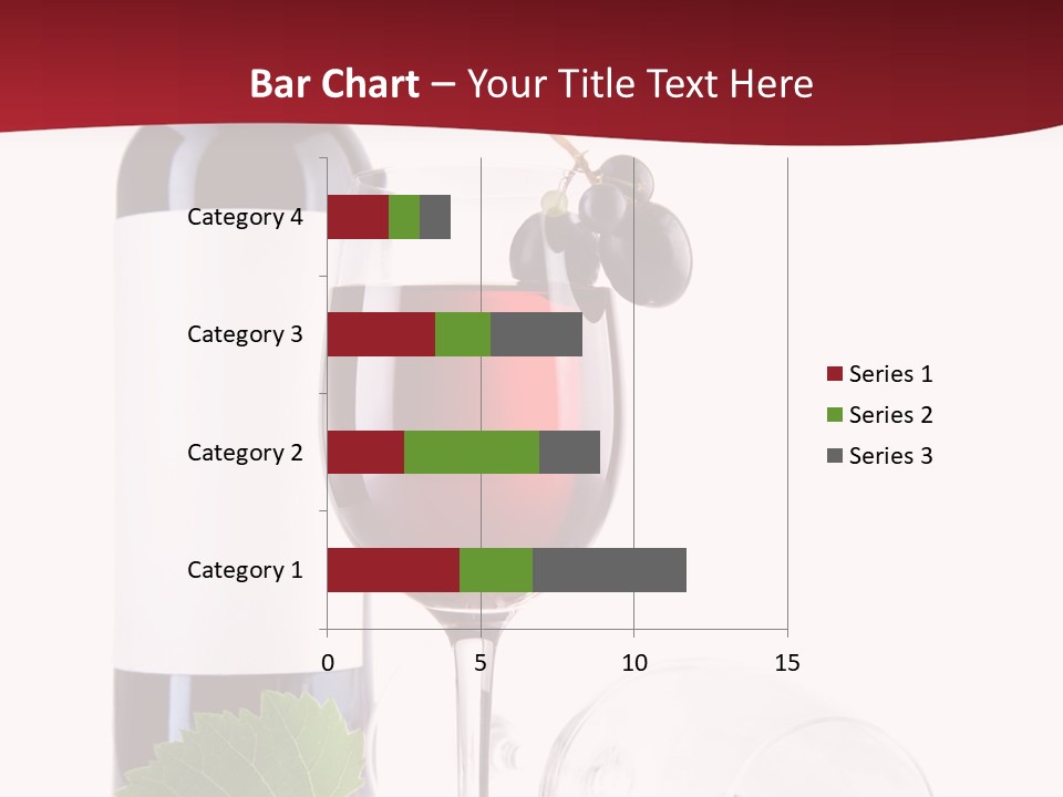 Grape White Filled PowerPoint Template