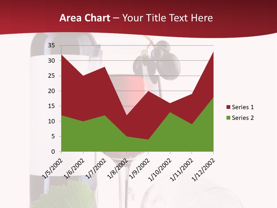 Grape White Filled PowerPoint Template