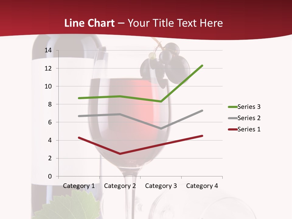 Grape White Filled PowerPoint Template