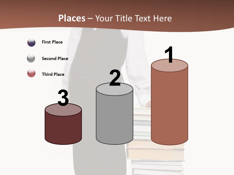 Standing Uniform Classroom PowerPoint Template
