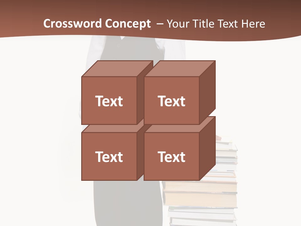 Standing Uniform Classroom PowerPoint Template