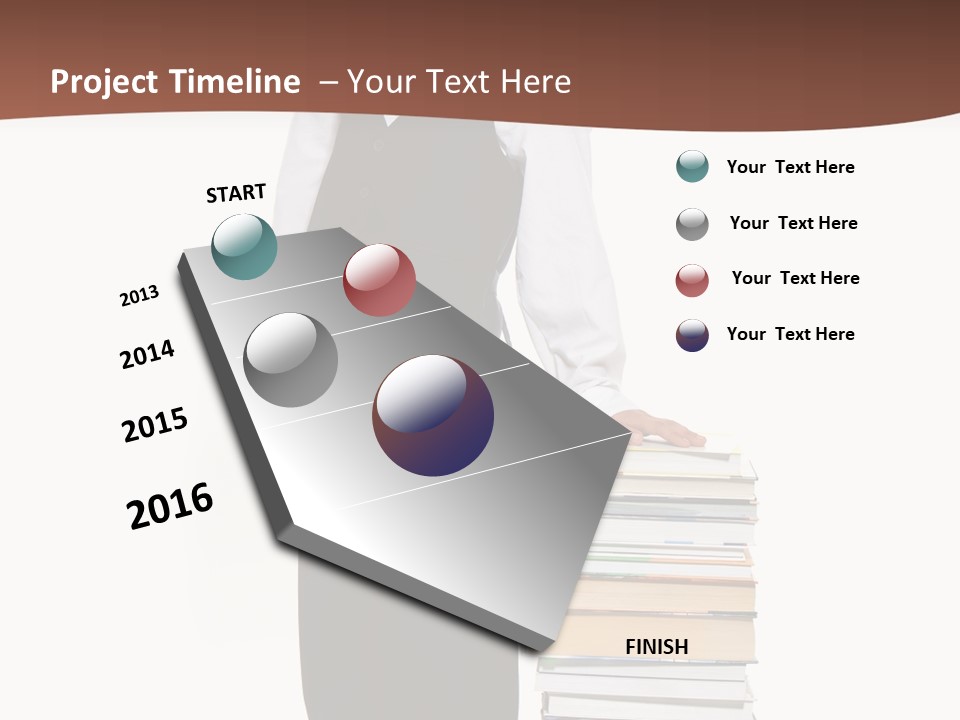 Standing Uniform Classroom PowerPoint Template