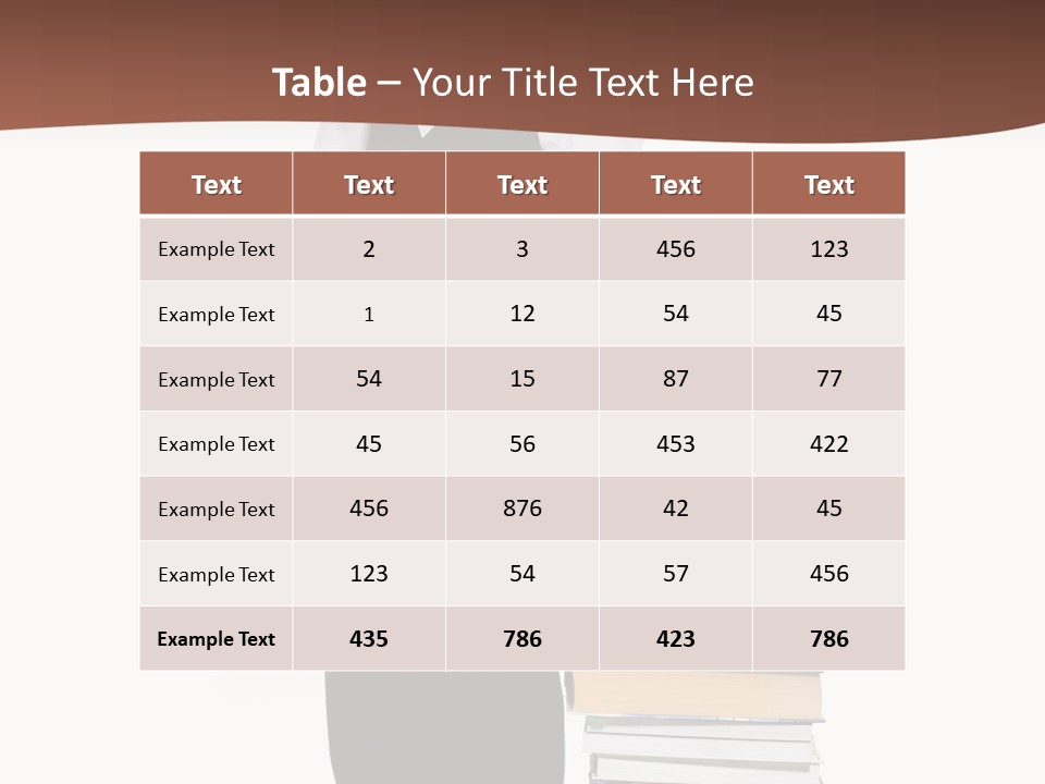 Standing Uniform Classroom PowerPoint Template