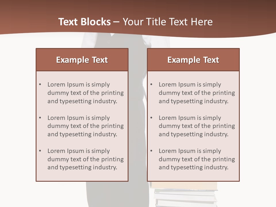 Standing Uniform Classroom PowerPoint Template