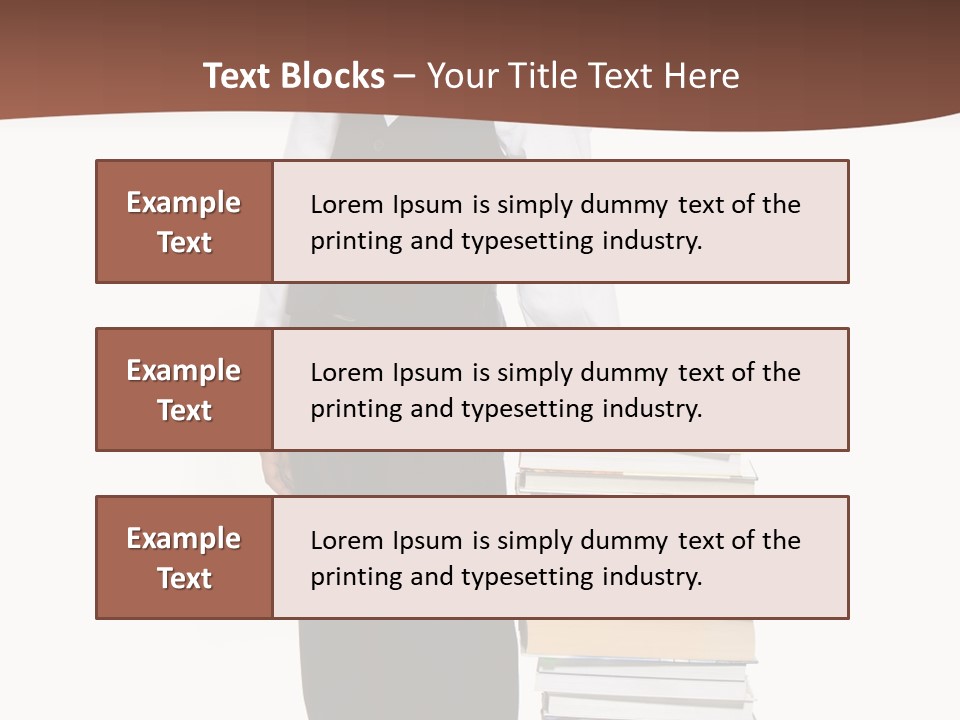 Standing Uniform Classroom PowerPoint Template