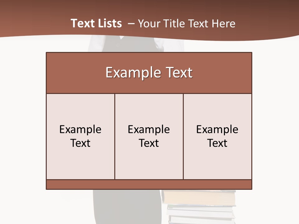 Standing Uniform Classroom PowerPoint Template