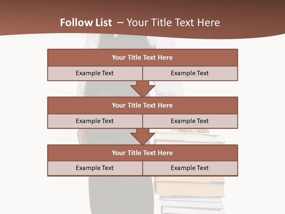 Standing Uniform Classroom PowerPoint Template