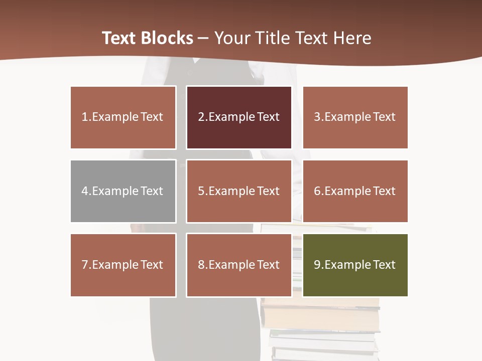Standing Uniform Classroom PowerPoint Template