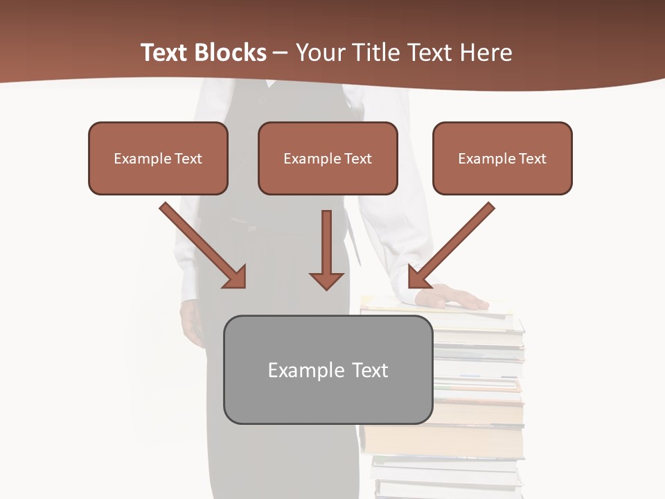 Standing Uniform Classroom PowerPoint Template