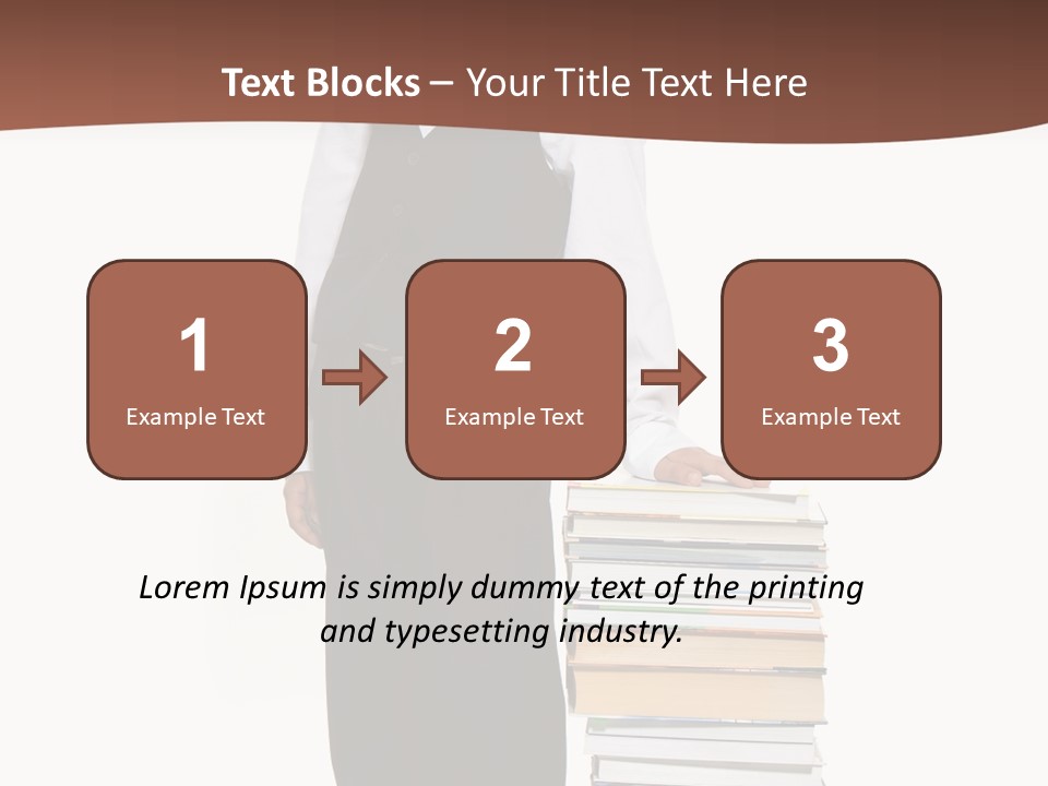 Standing Uniform Classroom PowerPoint Template