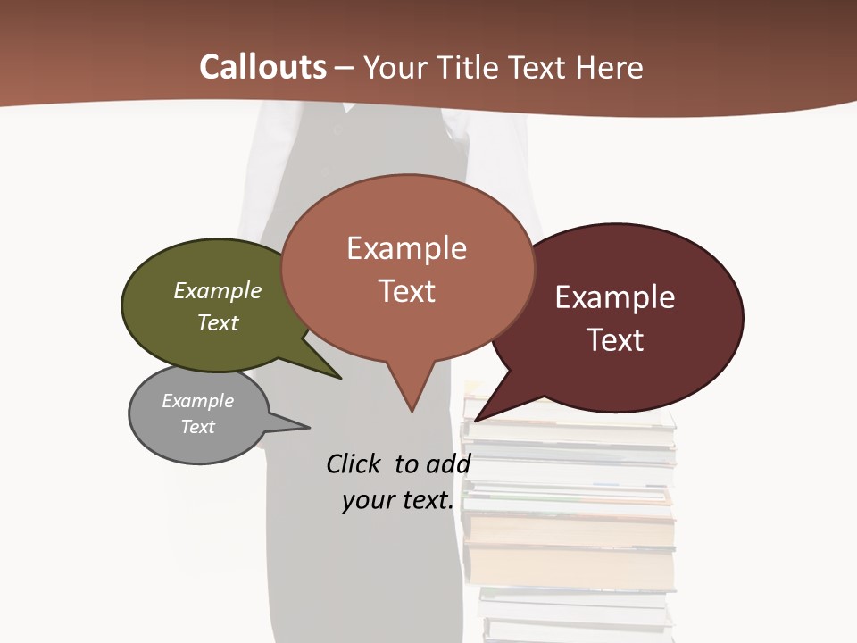 Standing Uniform Classroom PowerPoint Template