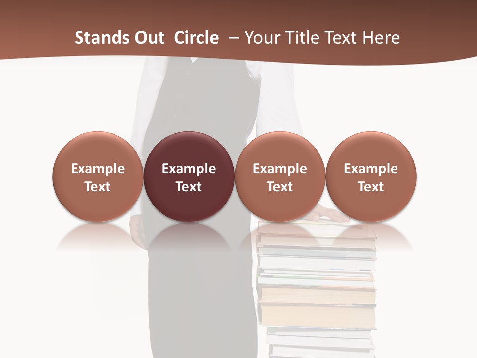 Standing Uniform Classroom PowerPoint Template