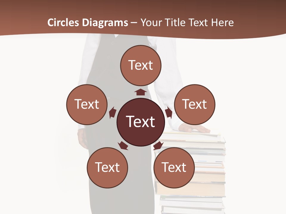 Standing Uniform Classroom PowerPoint Template