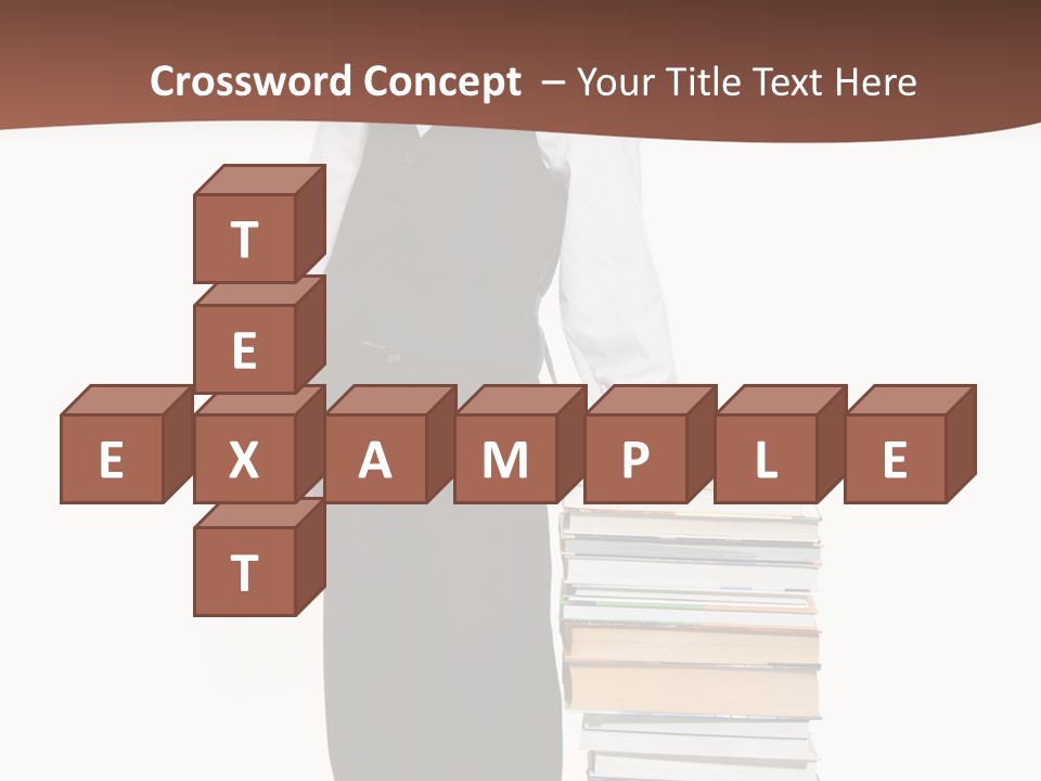 Standing Uniform Classroom PowerPoint Template