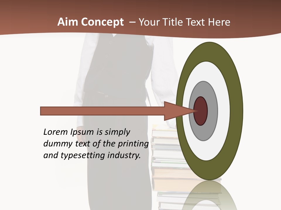 Standing Uniform Classroom PowerPoint Template