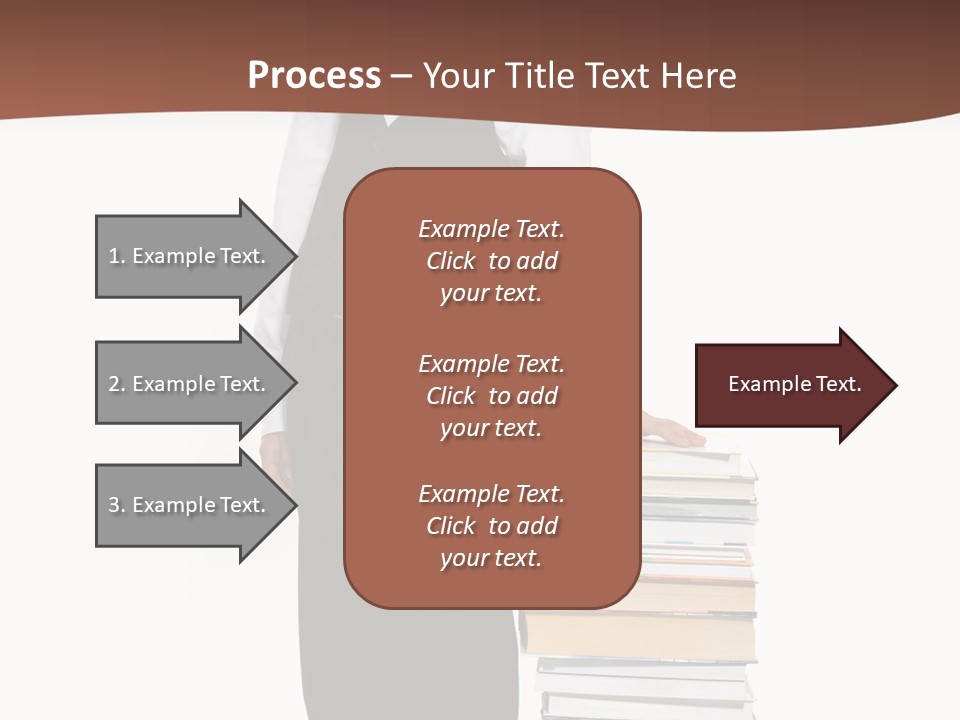 Standing Uniform Classroom PowerPoint Template