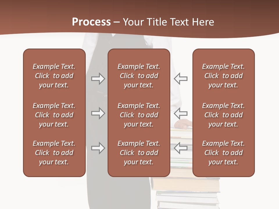 Standing Uniform Classroom PowerPoint Template