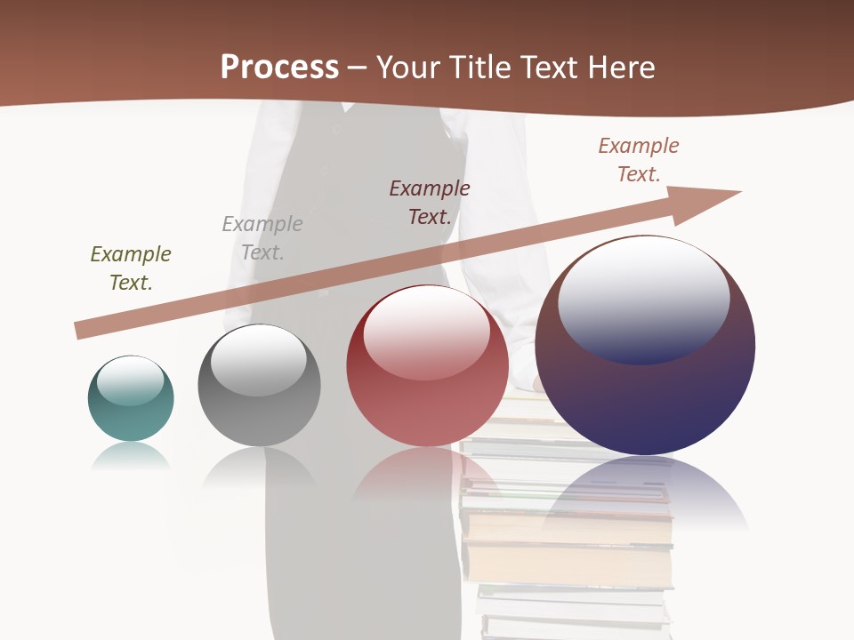 Standing Uniform Classroom PowerPoint Template