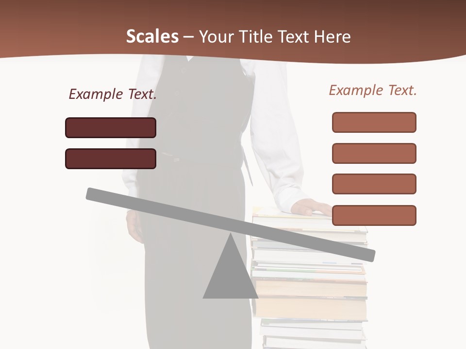 Standing Uniform Classroom PowerPoint Template
