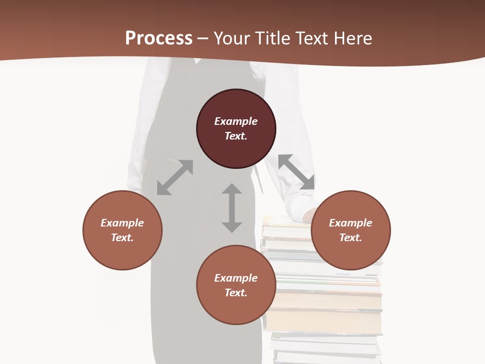 Standing Uniform Classroom PowerPoint Template
