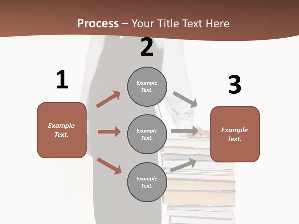 Standing Uniform Classroom PowerPoint Template