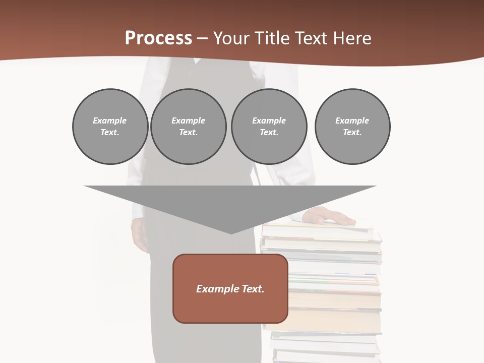Standing Uniform Classroom PowerPoint Template