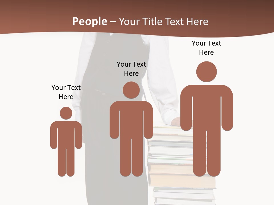 Standing Uniform Classroom PowerPoint Template