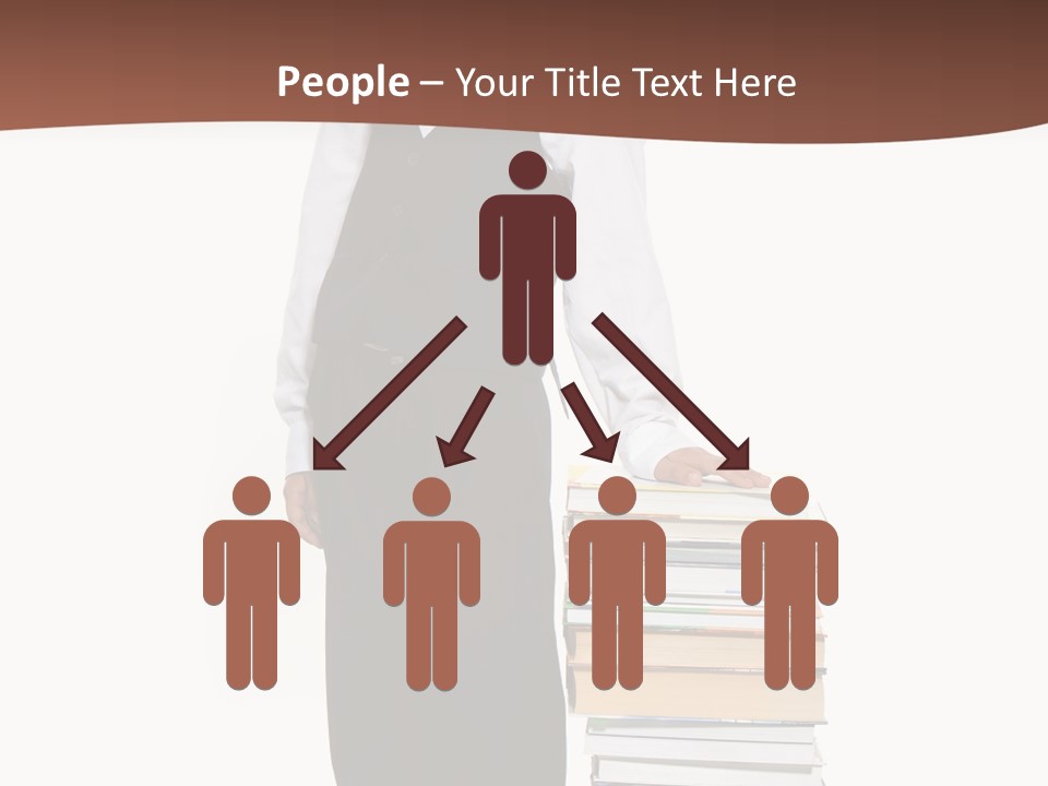 Standing Uniform Classroom PowerPoint Template