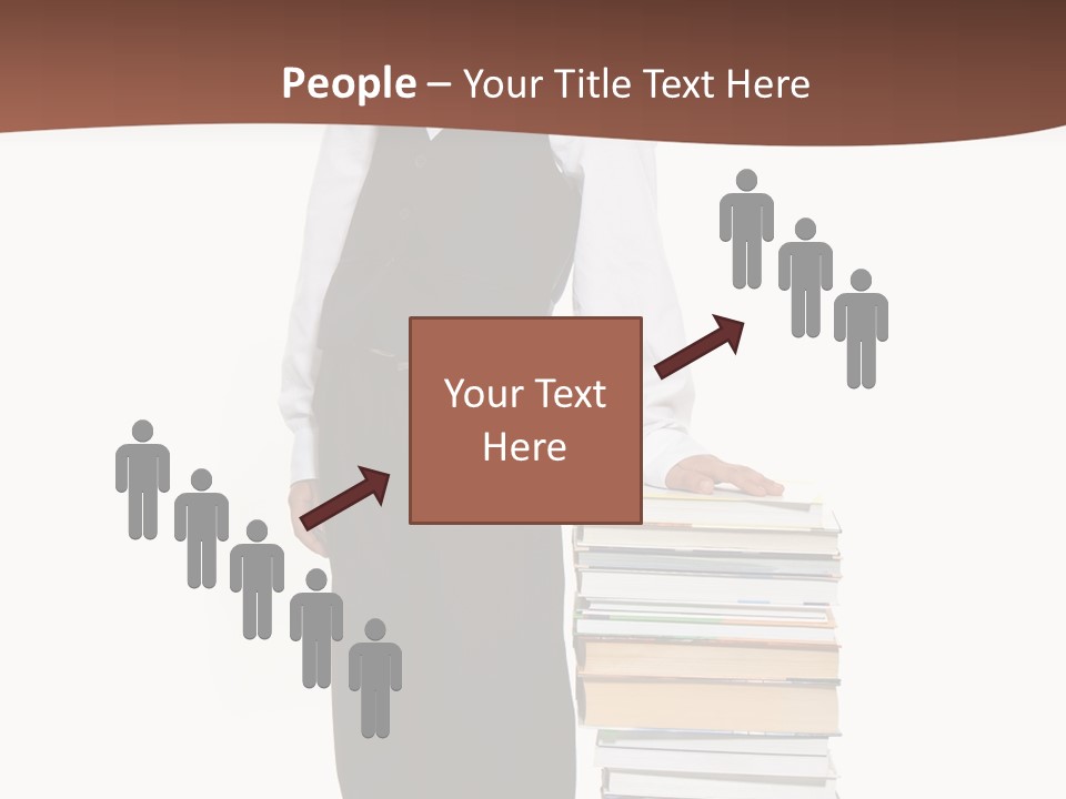 Standing Uniform Classroom PowerPoint Template