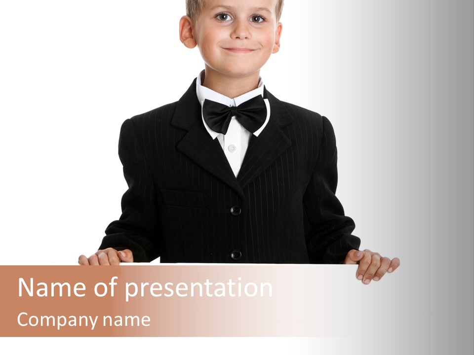 Year Handle Isolated PowerPoint Template