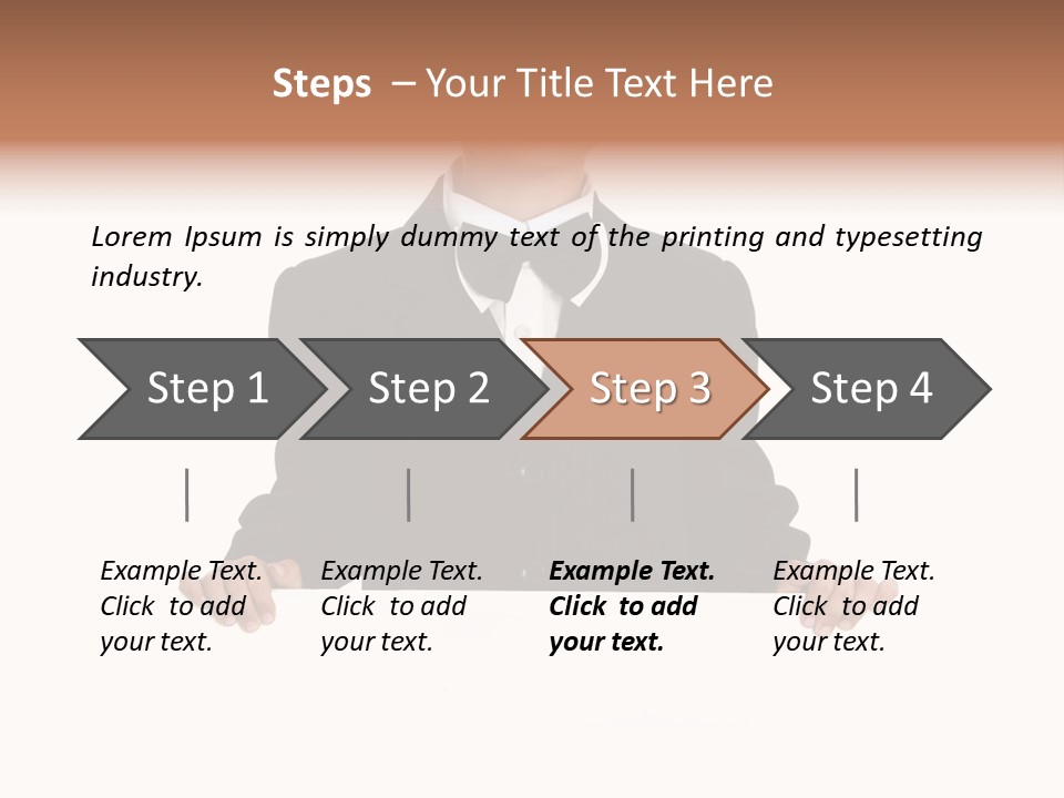 Year Handle Isolated PowerPoint Template