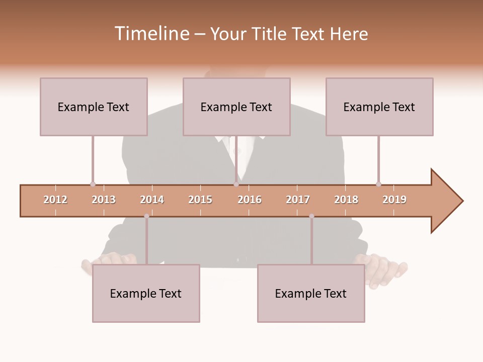 Year Handle Isolated PowerPoint Template