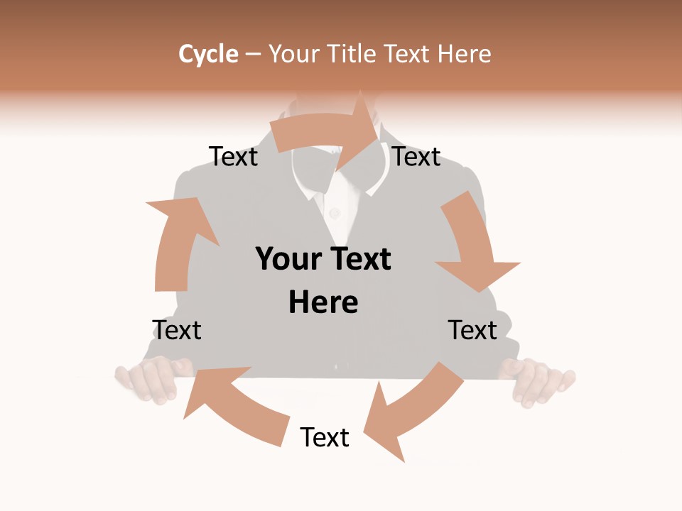 Year Handle Isolated PowerPoint Template