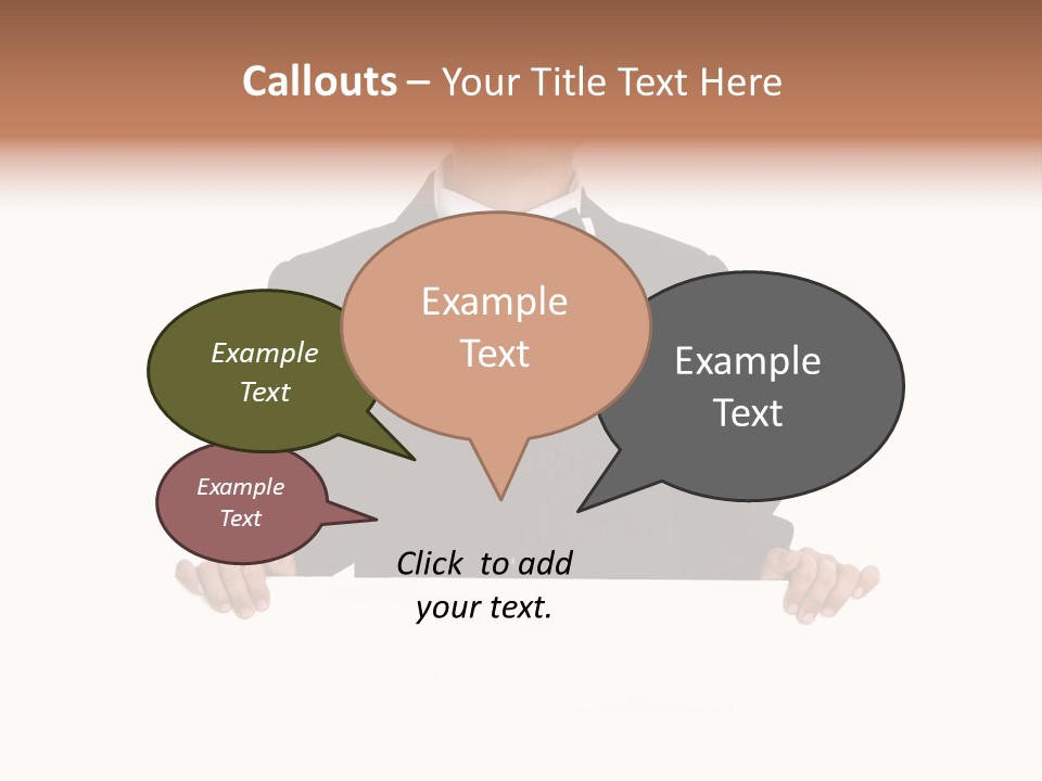 Year Handle Isolated PowerPoint Template