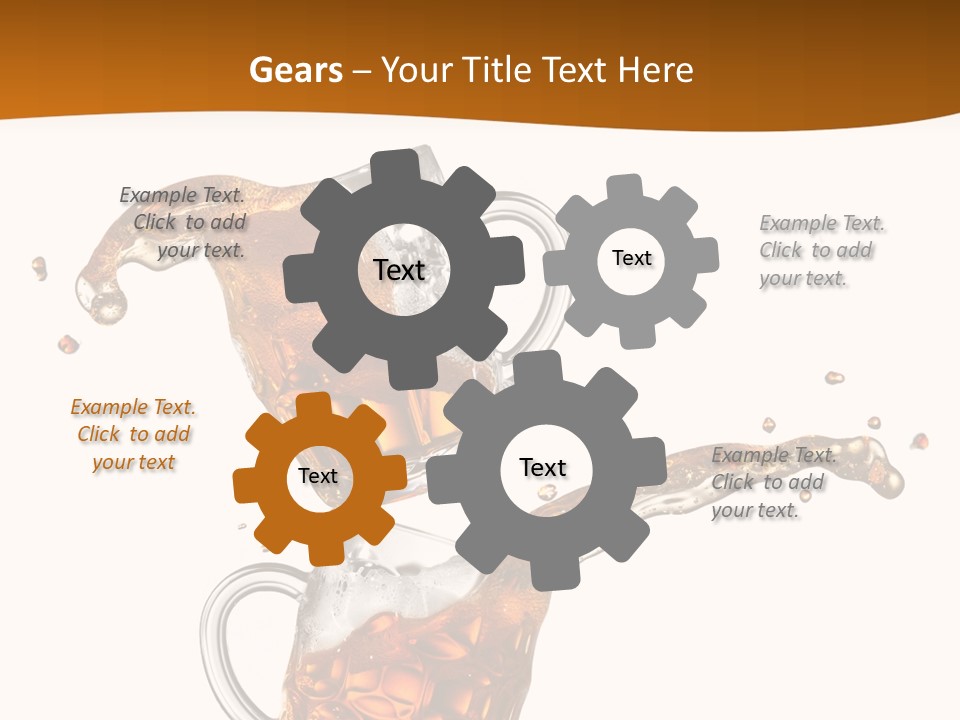 Brown Light Pub PowerPoint Template