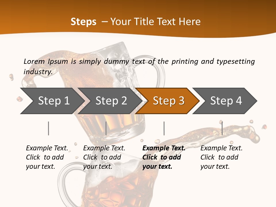 Brown Light Pub PowerPoint Template