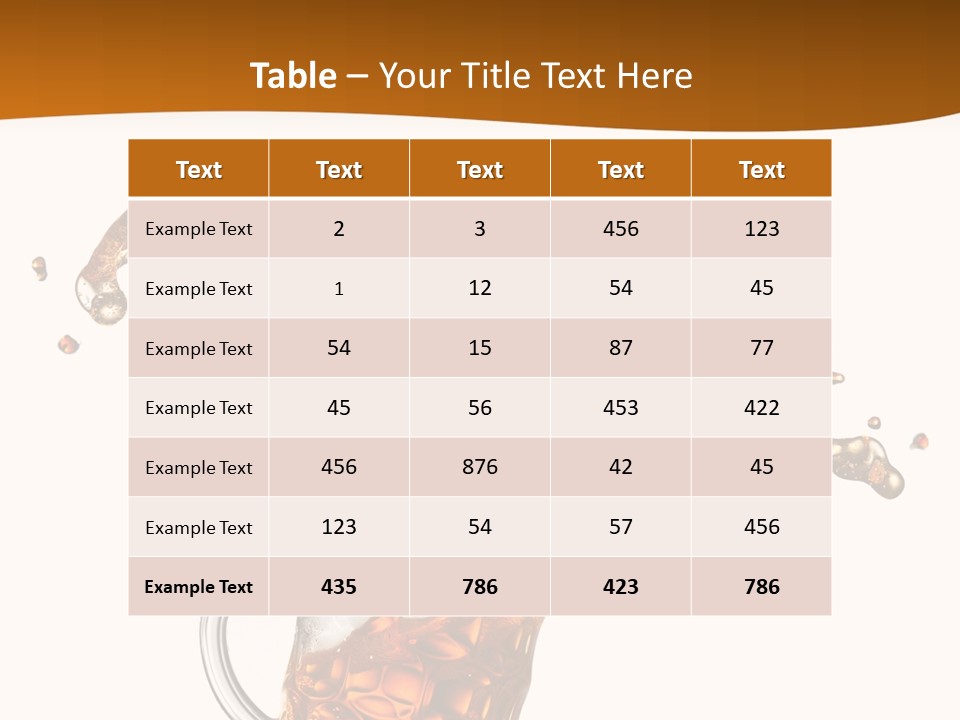 Brown Light Pub PowerPoint Template