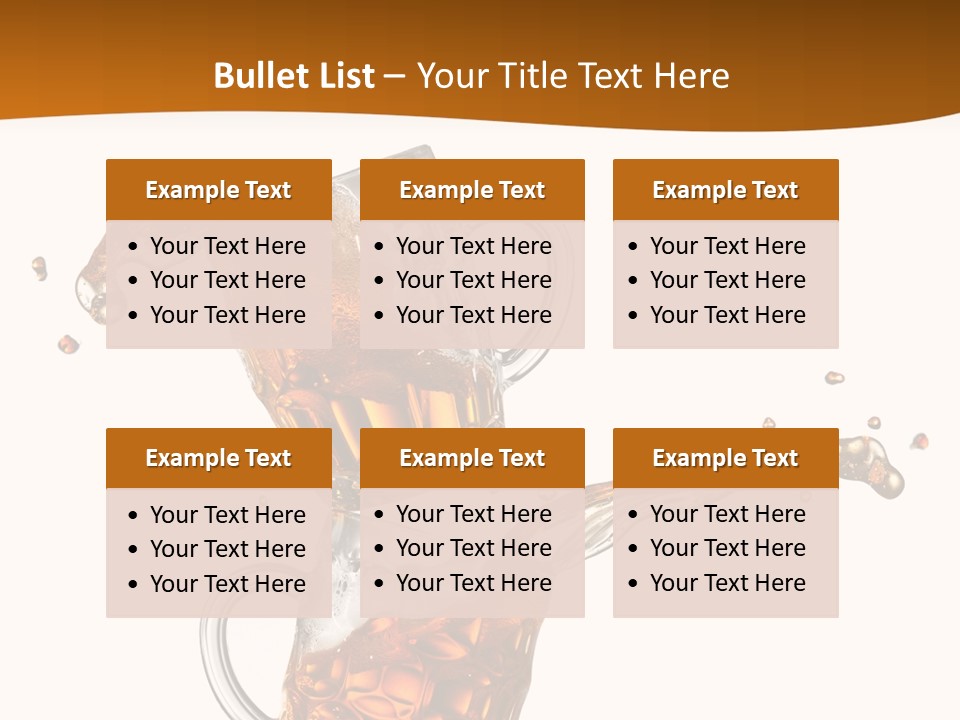 Brown Light Pub PowerPoint Template