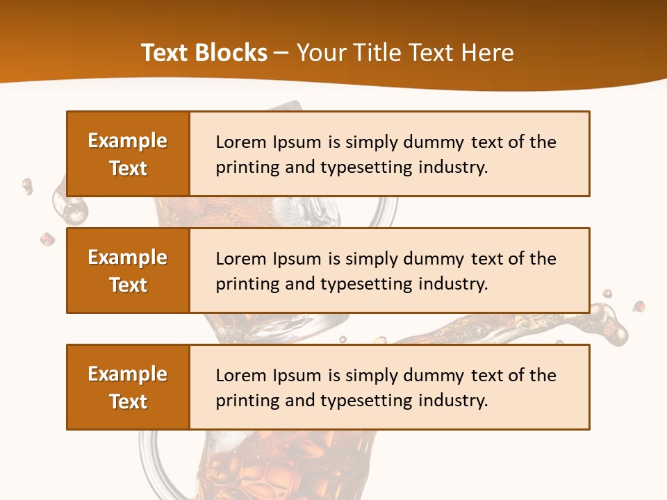 Brown Light Pub PowerPoint Template