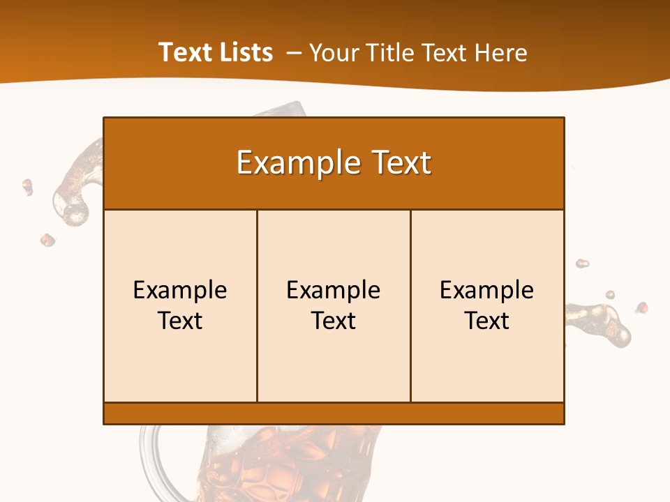 Brown Light Pub PowerPoint Template