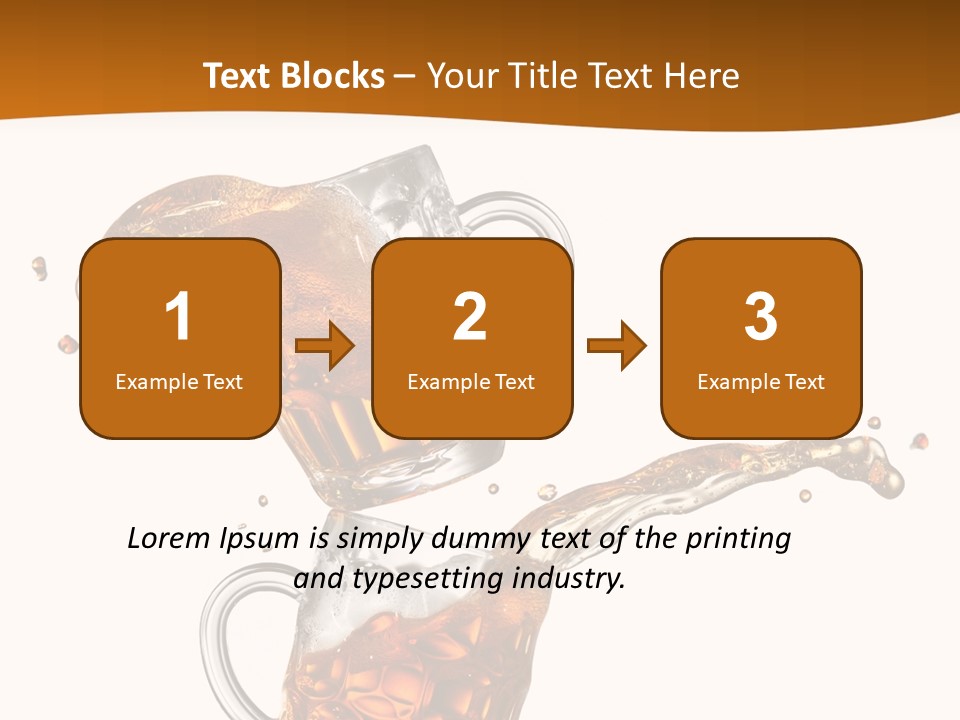 Brown Light Pub PowerPoint Template