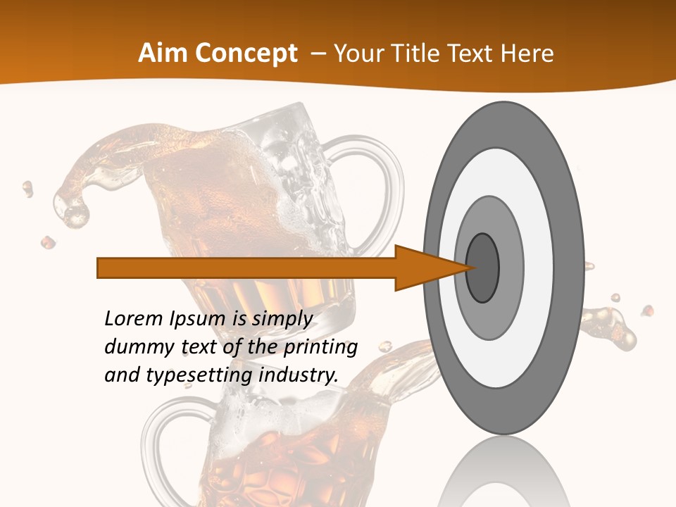 Brown Light Pub PowerPoint Template