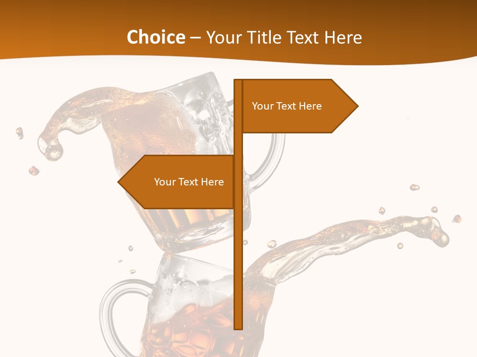 Brown Light Pub PowerPoint Template