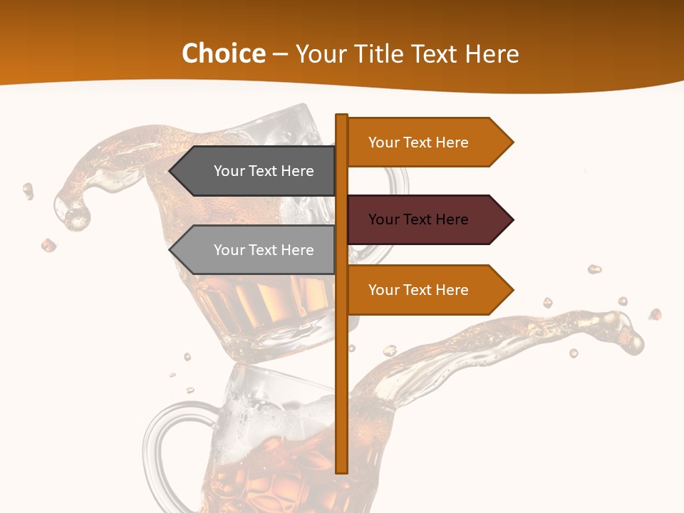 Brown Light Pub PowerPoint Template