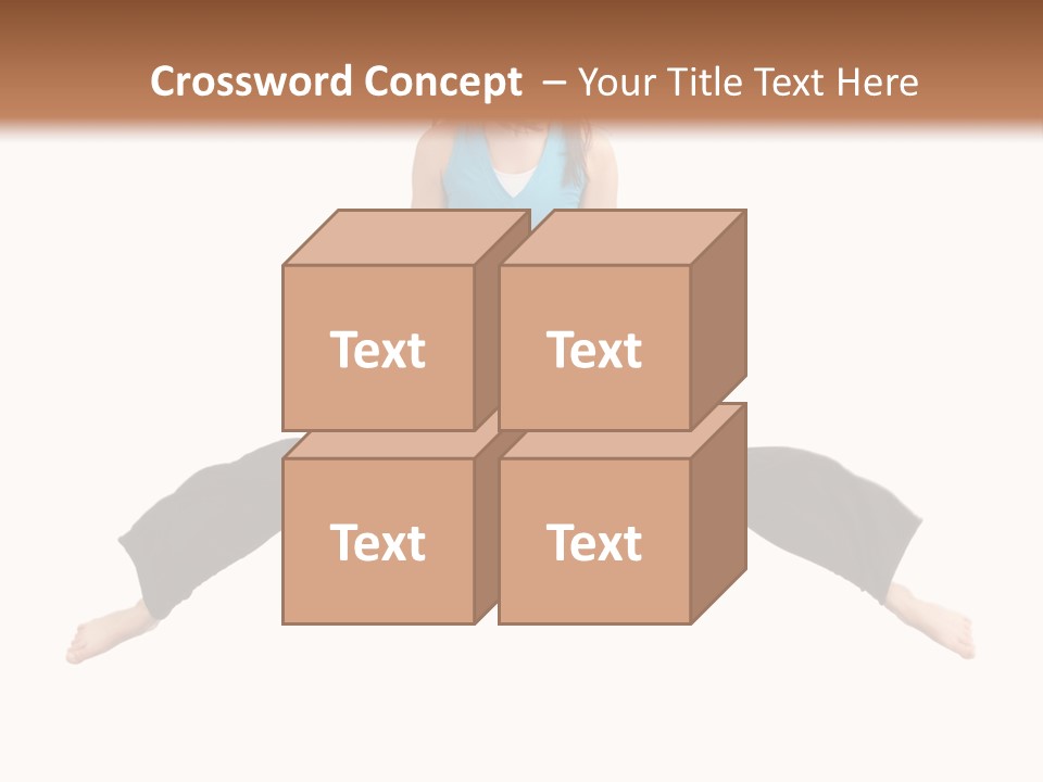 Flying Young Fun PowerPoint Template