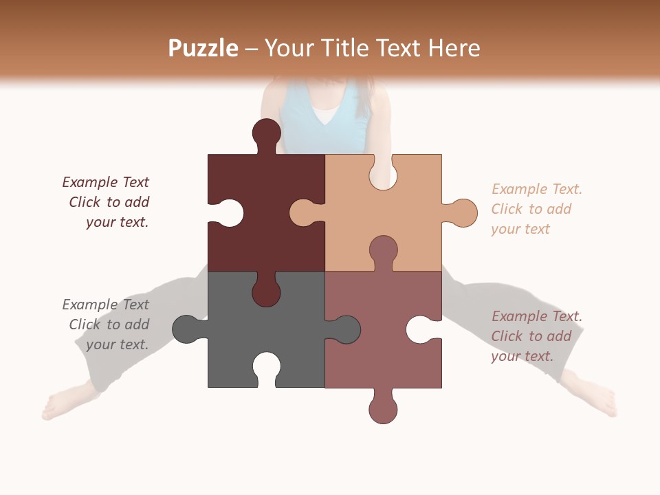 Flying Young Fun PowerPoint Template