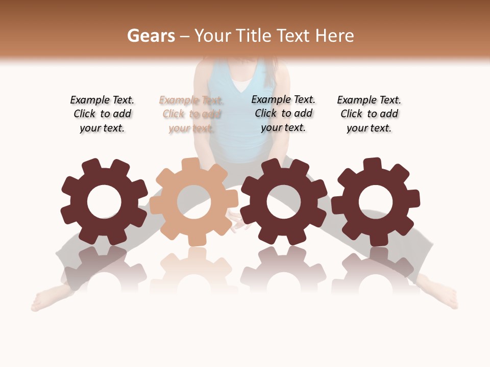 Flying Young Fun PowerPoint Template