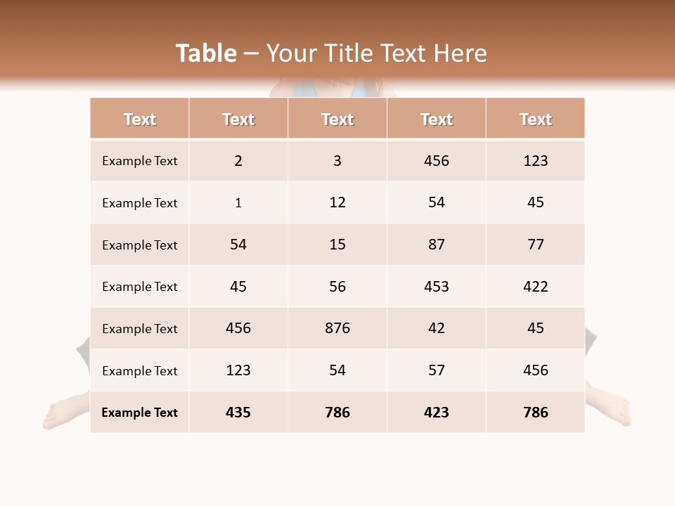 Flying Young Fun PowerPoint Template