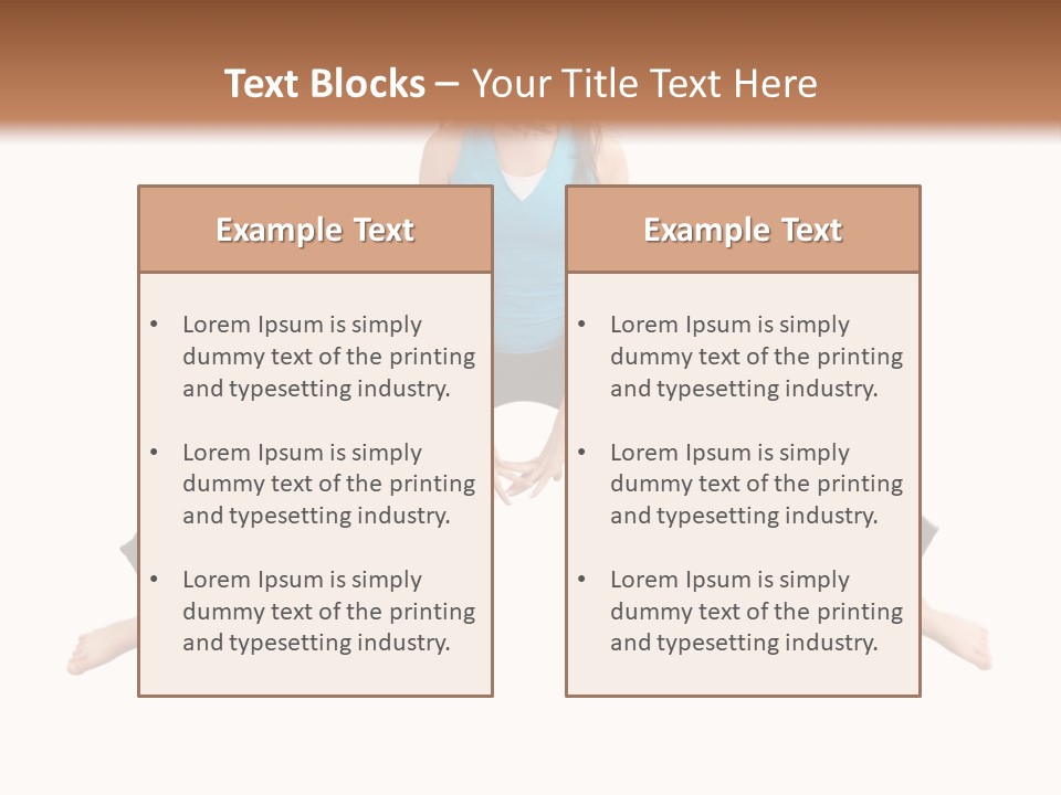 Flying Young Fun PowerPoint Template